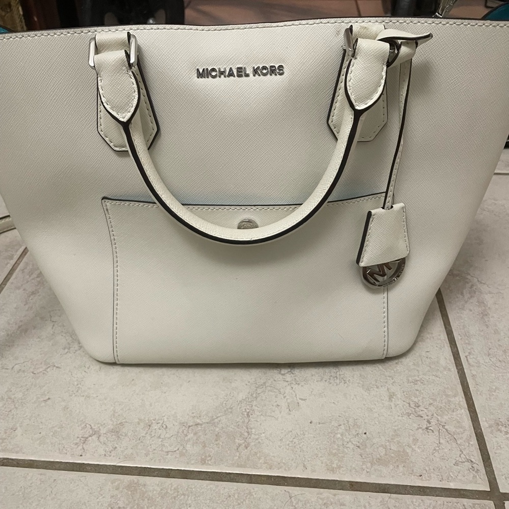 Michael kors Greenwich handbag white
